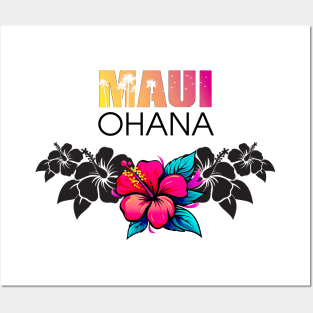 Maui Hawaii: Ohana (Family) Posters and Art